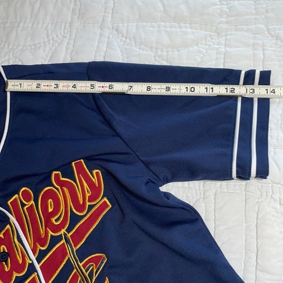 Cleveland Cavaliers M Cropped NBA Jersey Button Front Embroidered #70 Light - Picture 7 of 7